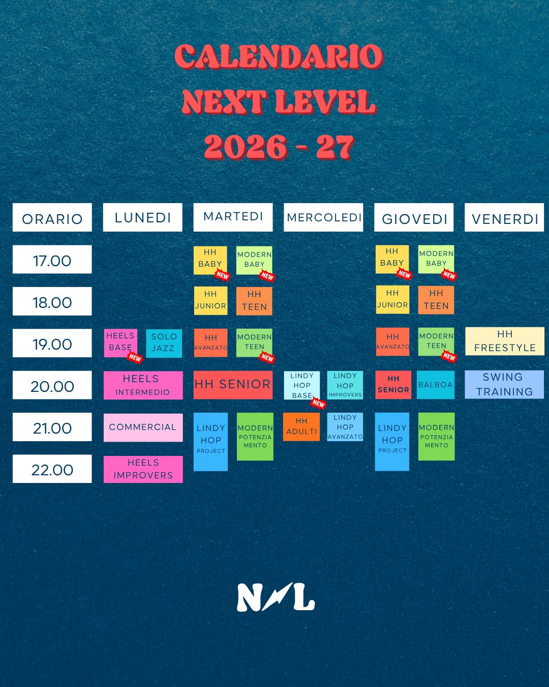 Next level prog 2026 2027