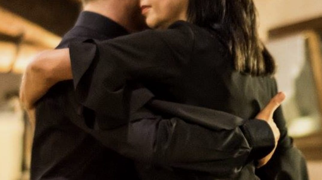 Tango Enrico Anna abbraccio